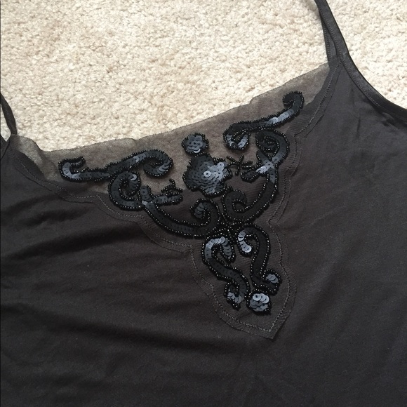 Sequin detailed Banana Republic Tank- Size M - Picture 2 of 4